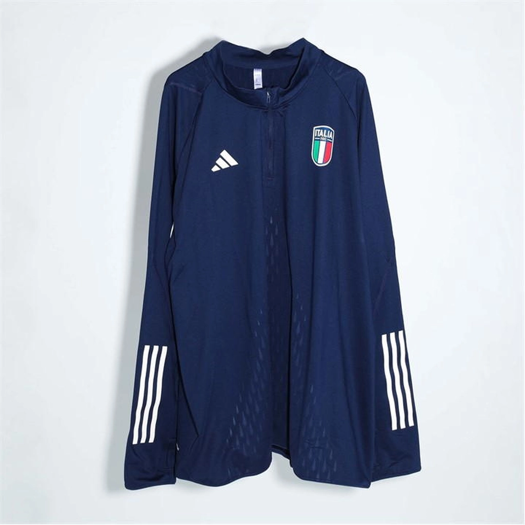 Adidas Originals Italy 2023/24 Pro Training Top - Blue